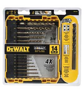 Cobalt Drill Bit Set